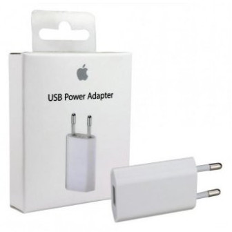 apple carregador 5w branco