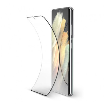 Pelicula De Gel Oppo Reno3 Pro/4/5 6.4" Preto Ultra Curved Com Fingerprint
