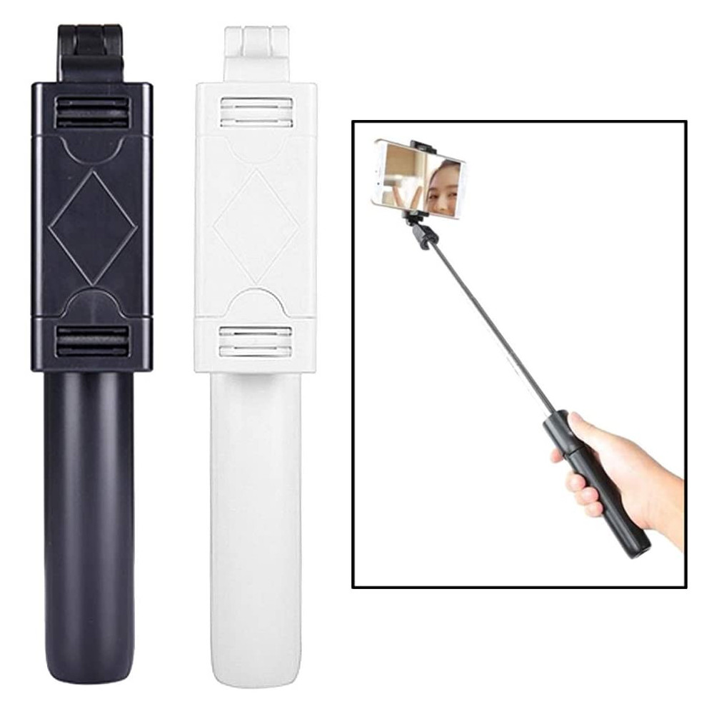 New Science K07 White Selfie Stick With Tripod