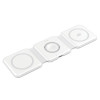 Carregador Wireless Oem 3 Em 1 9v 2.22a 24w Branco Type-C Magnetico