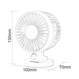 Oem Double Blade Pink Mini Fan