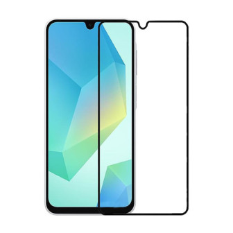 Samsung Galaxy A16 6.7" Black 5D Complete Screen Glass Protector