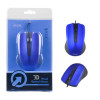 Ratón Con Cable USB MTK K3376 ABS 3D 1000 DPI 1,4m Azul