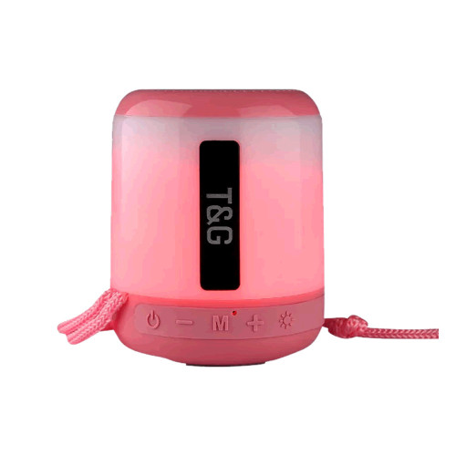 Coluna Tg156 Portable Sem Fio Com Bluetooth rosa