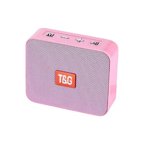 Coluna Tg-166 Portable Sem Fio Com Bluetooth rosa
