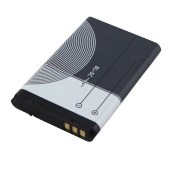 Bateria Nokia Bl-5c/1100/1101/1110/1110i/1112/1200/1208/1209/1600/1650/1680c/1800/2300/2310/2323c/2330c/260 1020mah 3.7v 3.8wh B