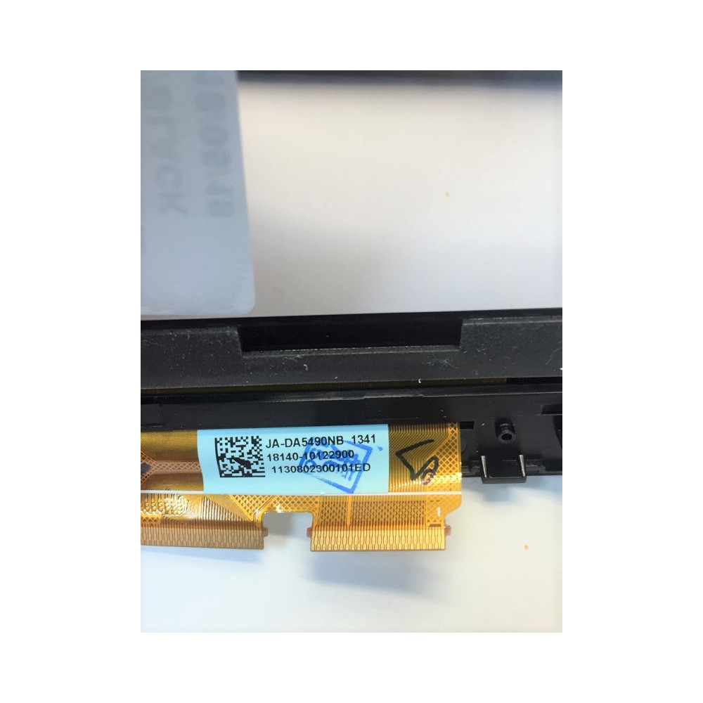 Touch With Frame Asus Transformer T100 T100ta Ja-Da5490nb (Yellow Flex) Black