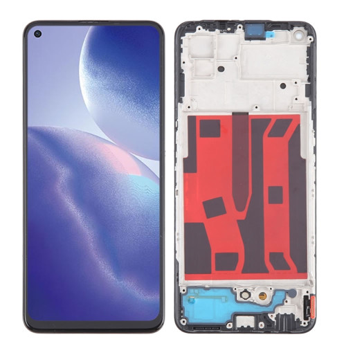 Oppo A94 5g/A95 5g/Reno5 Z/F19 Pro Plus 5g 6.4" Black Original Touch+Display With Frame