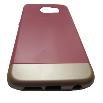 Capa Silicone Samsung Galaxy S6 Edge G925 Rosa Fosco