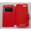 Flip Cover Com Janela Para Wiko Lenny 3 Red