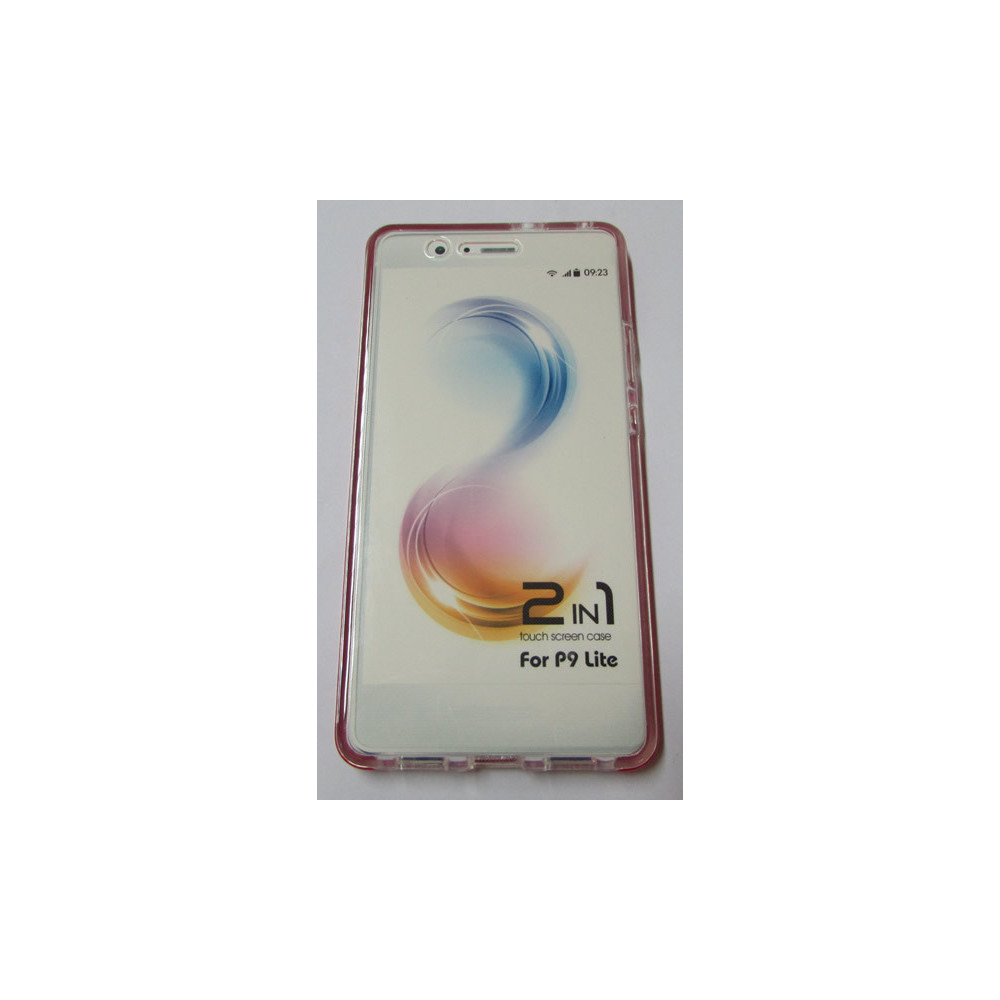 6138 para huawei p9 lite vermelho cir tras capa