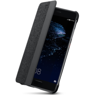 huawei-p10-flip-view-cover-dunkelgrau