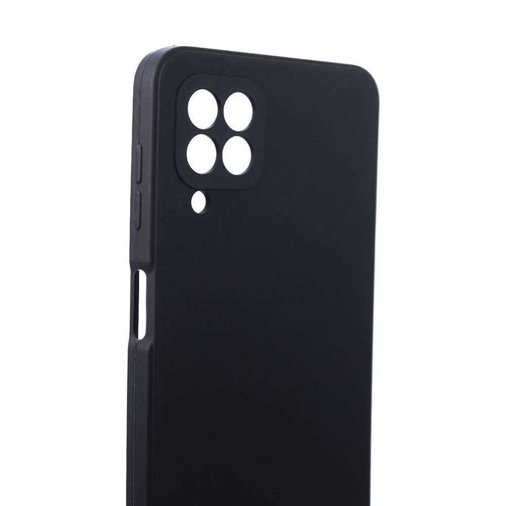 Samsung Galaxy A22 4G Black Camera Protector Silicone Gel Case