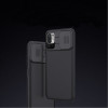 Capa Silicone Dura Xiaomi Redmi Note 10 5g Preto Nillkin Com Protetor De Câmera