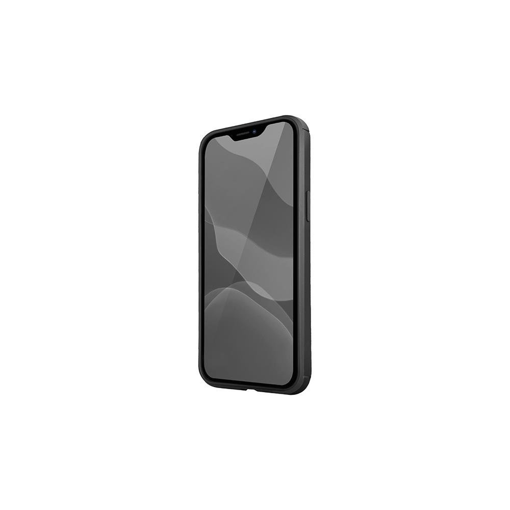 Capa Silicone Gel Carbon Apple Iphone 12 Pro Max Preto Auto Focus Vennus