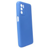 Oppo A54s Blue Robust With Camera Protector Silicone Gel Case