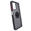 Capa Silicone Com Anel De Dedo ZTE Blade V40 Vita Preto
