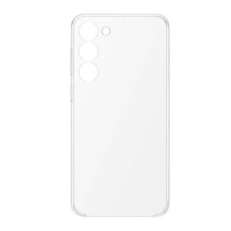 Capa Silicone Samsung Galaxy S23 Plus Transparente Com Protetor De Câmera