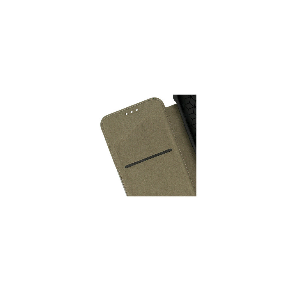 Samsung Galaxy S23 Ultra Green Razor Carbon Flip Cover Case With Camera Protector