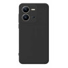 Vivo X80 Lite/V25 5G/V25E 4G Black With Camera Protector Silicone Gel Case