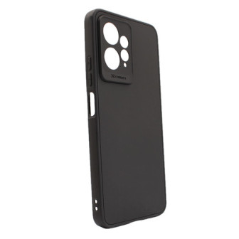 Xiaomi Redmi Note 12 4G Black Silicone Case With 3D Camera Protector