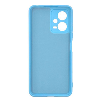 Capa Silicone Xiaomi Redmi Note 12 5g/Poco X5 Pro Azul Com Protetor De Câmera