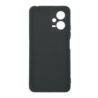 Xiaomi Redmi Note 12 5G/Poco X5 Pro Black Silicone Gel Case With Camera Protector