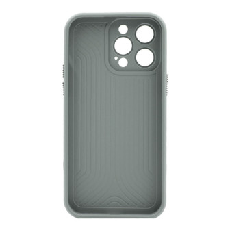 Apple Iphone 14 Pro Max Green Hard Silicone Case With Camera Protector