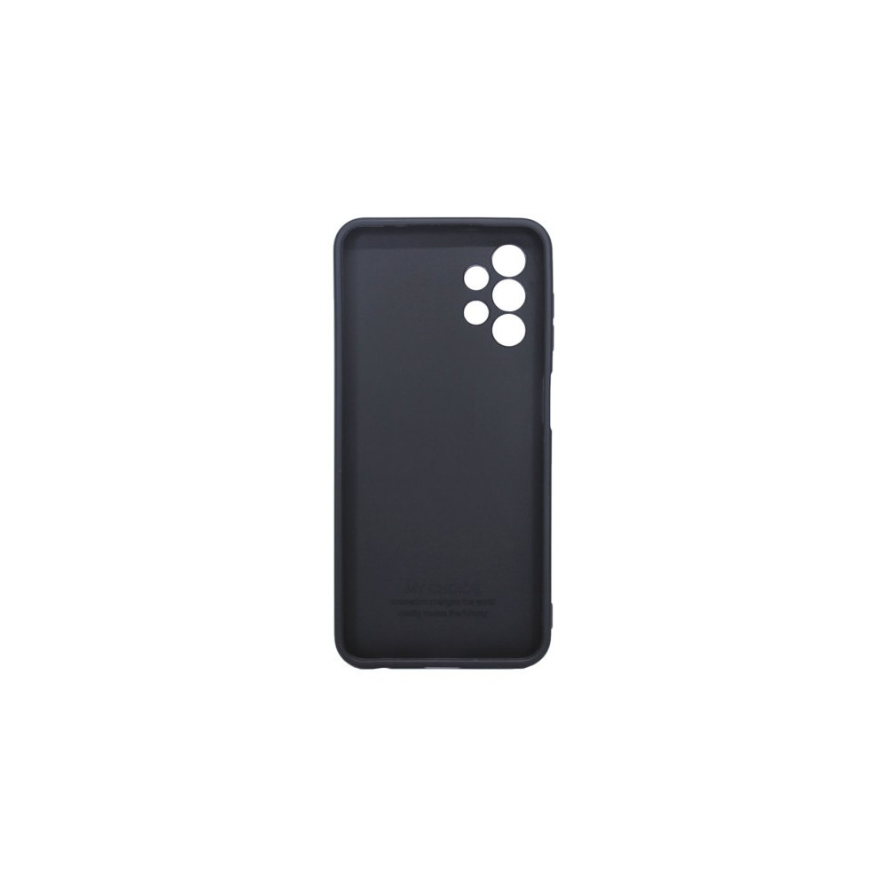 Capa Silicone Samsung Galaxy A23 Preto Com Protetor De Câmera 3d