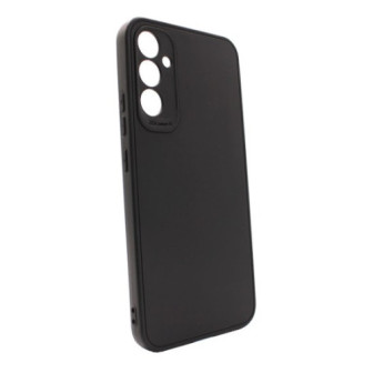 Samsung Galaxy A14 Black Silicone Case With 3D Camera Protector