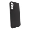 Samsung Galaxy A14 Black Silicone Case With 3D Camera Protector