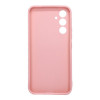 Capa Silicone Gel Samsung Galaxy A05s Rosa Com Protetor De Câmera 3d