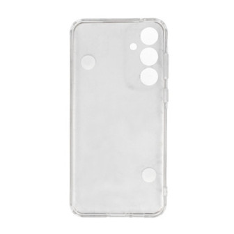 Samsung Galaxy A14 4G/5G White Silicone TPU Case With Camera Protector And Chain Design 6