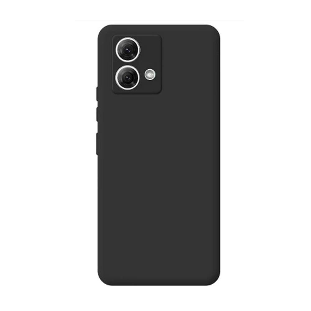 Capa Silicone Motorola Moto G84 Preto Com Protetor De Câmera