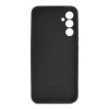 Capa Silicone Gel Samsung Galaxy S24 Fe Preto Com Protetor De Câmera 3d