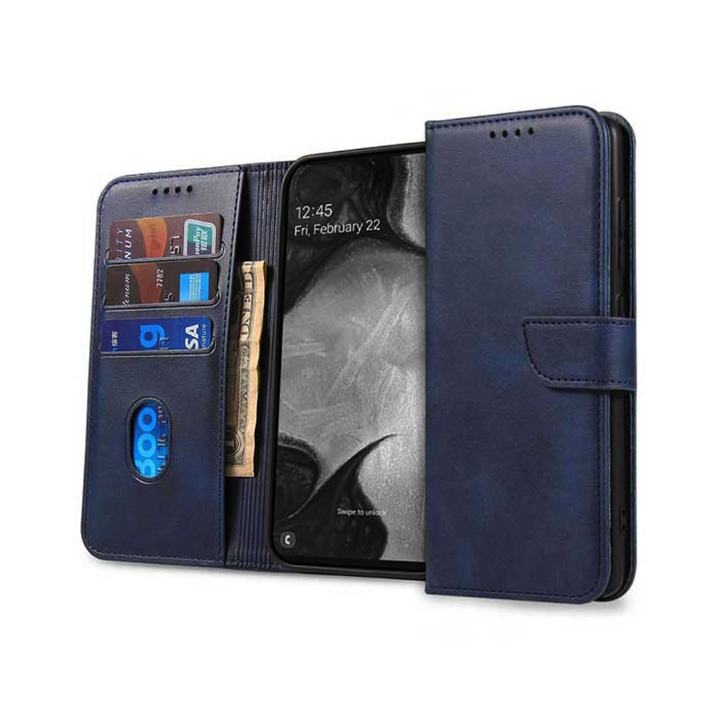 Xiaomi Redmi 14C Blue Flip Cover Case
