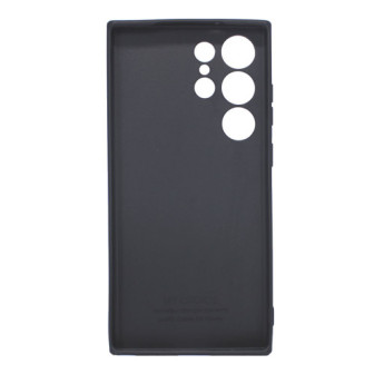 Samsung Galaxy S25 Ultra Black With 3D Camera Protector Silicone Gel Case