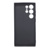 Samsung Galaxy S25 Ultra Black With 3D Camera Protector Silicone Gel Case