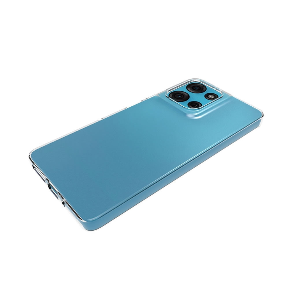 Motorola Moto G75 Transparent Silicone Gel Case