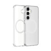 Capa Silicone Dura Samsung Galaxy S25 Transparente Magsafe