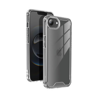 Apple Iphone 16e Transparent Hard Anti-Shock Silicone Case