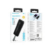 Borofone BJ54 Black Power Bank 10000mAh 20W 2 Input USB/USB-C With Flashlight