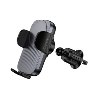 Borofone BH221 Black 15W Phone Holder With Wireless Charger For Ventilation