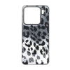 Capa Silicone Tpu Xiaomi 15 Cinza Leopardo Metalizada