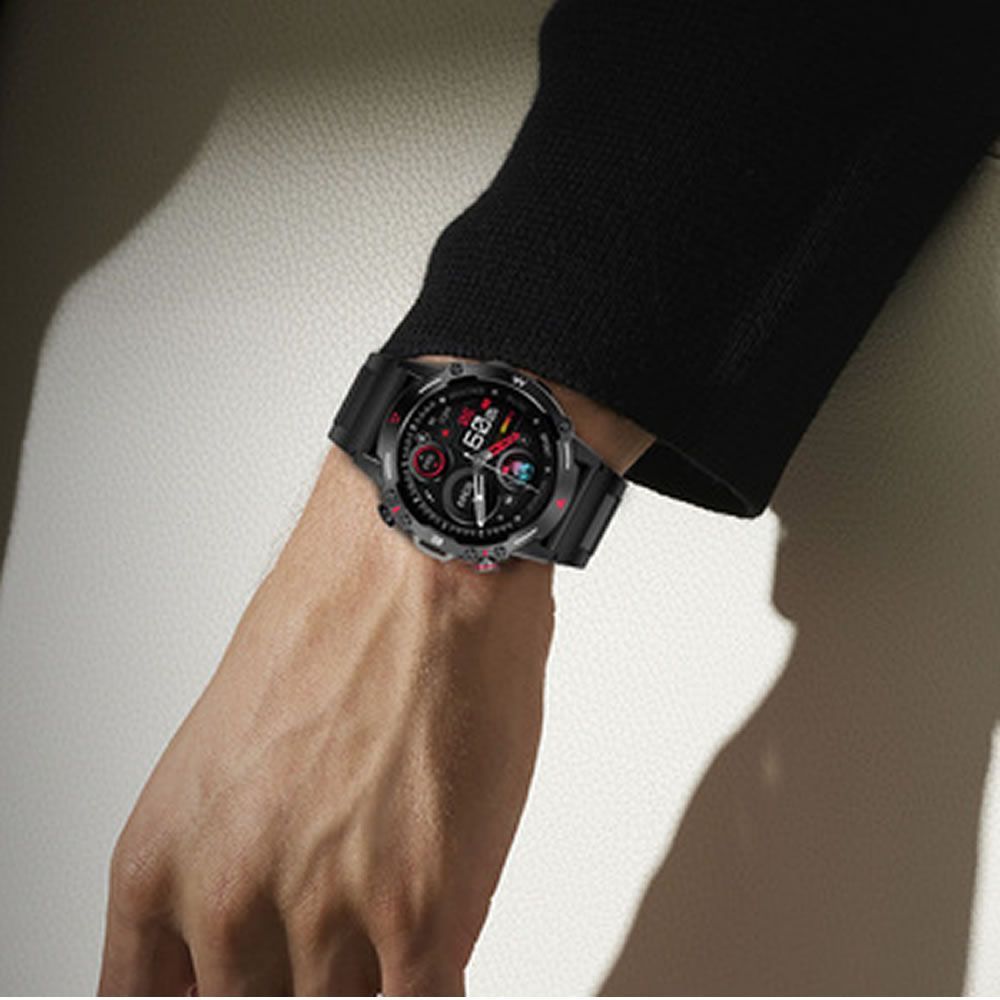 Blavec M07 Black Smartwatch 49mm With Voice Call