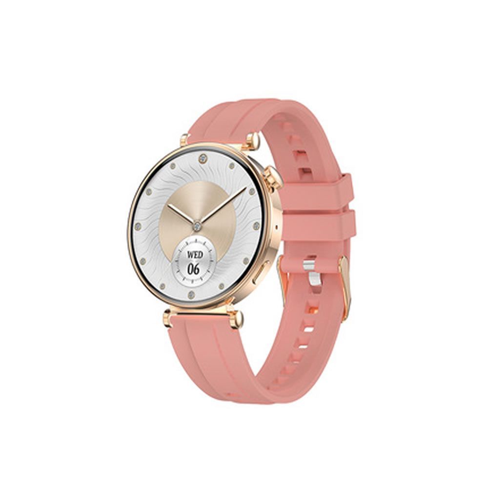 Smartwatch Blavec W17 Rosa Dourado 49mm Com Função De Chamada