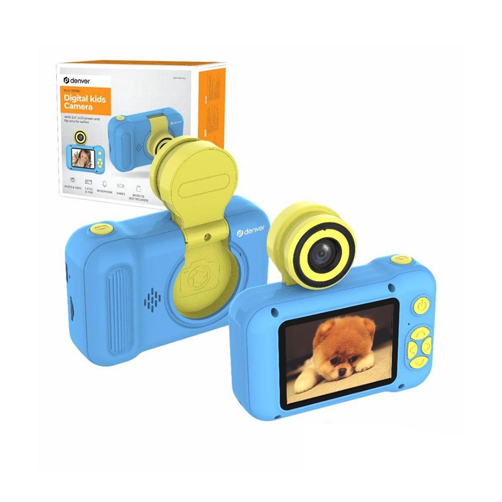 Denver KCA-1351BU Blue Mini Camera 2.4" For Kids
