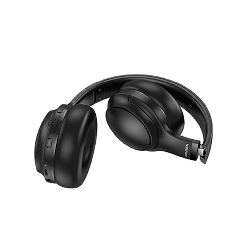 Auscultador Borofone Bo29 Preto Bluetooth Com Redução De Ruído
