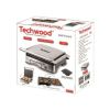 Grelhador Elétrico Techwood Tgd-2018d Prata 2000w Grande Superfície De Cozedura