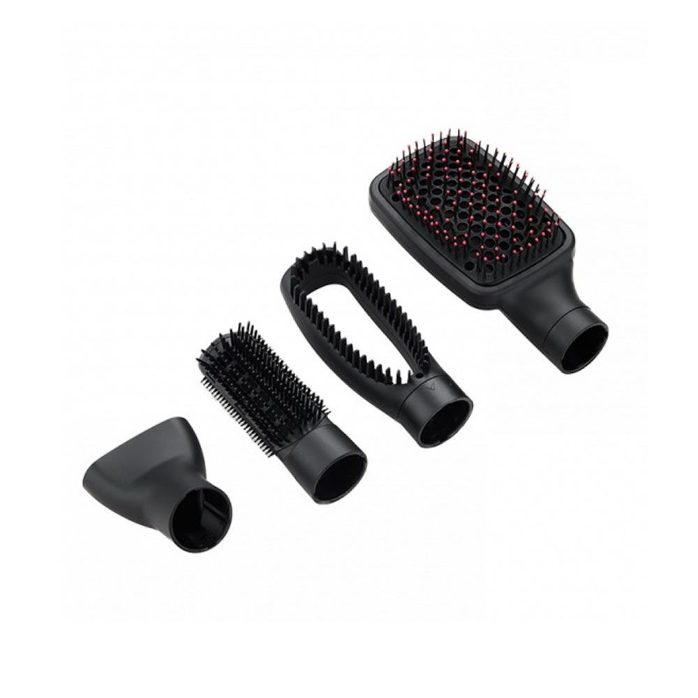 Techwood TCO-6094 Blue 600/700W Hair Straightening Brush With 5 Accessories